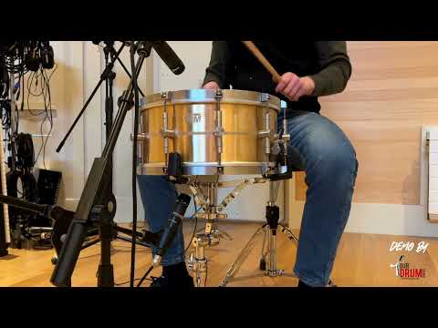 NFM 14 x 6,5 cast bronze low tuning - DAVE DE ANGELI Audiotest