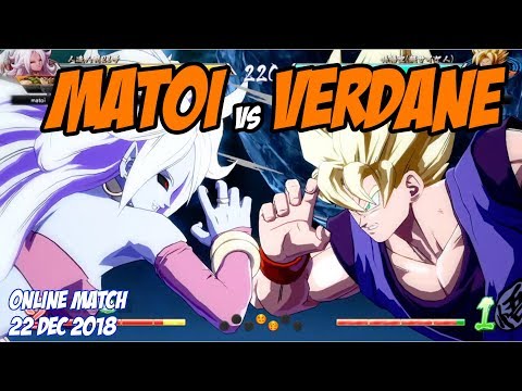 Matoi vs Verdane | DBFZ FT2 Online Match 22 Dec 2018