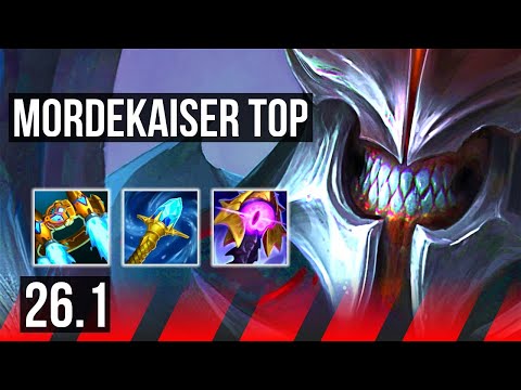 MORDEKAISER vs RENEKTON (TOP) | 53K damage | NA Challenger | 26.1
