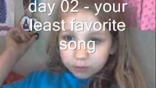day 02 - your least favorite song