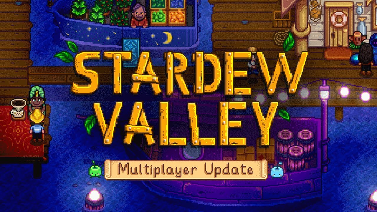 Stardew Valley Multiplayer Update -- Trailer & Release Date - YouTube