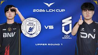 BFX vs DNS, NE RIEN LACHER ! (LCK Cup 2026)