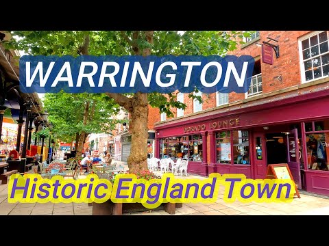 Warrington Walk Town Center Virtual Walk #gimbalwalkwithme
