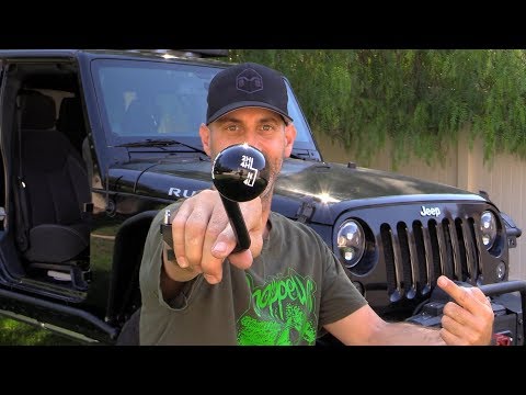 Jeep Wrangler JK Transfer Case Shift Handle Swap How To - B & M