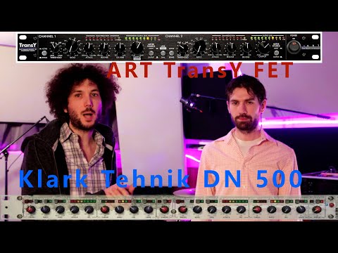 ART Transy Y FET compressor, Klark Teknik DN500 Plus - Dual Compressor/Limiter Expander