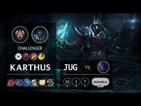 Karthus Jungle vs Rek'Sai - KR Challenger Patch 10.8