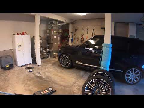 Installing Pirelli Scorpion Snow Tires on Range Rover LWB 22" Rims/Tires