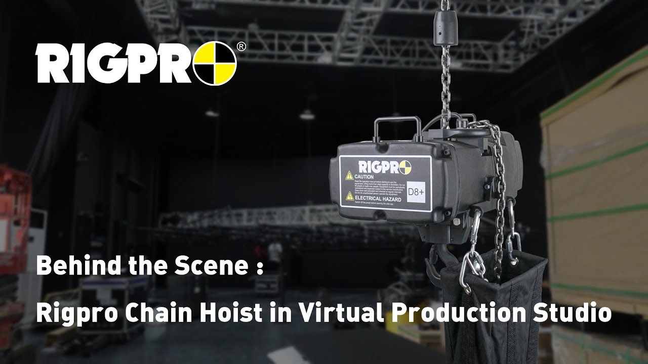 Behind the Scene: Rigpro Chain Hoist in Virtual Production Studio