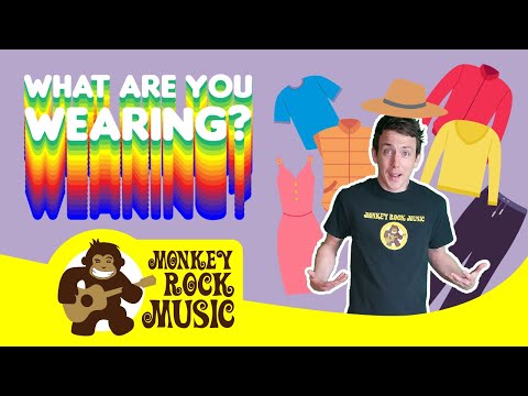What Are You Wearing | Monkey Rock Music | Kids Dance Songs & Nursery Rhymes