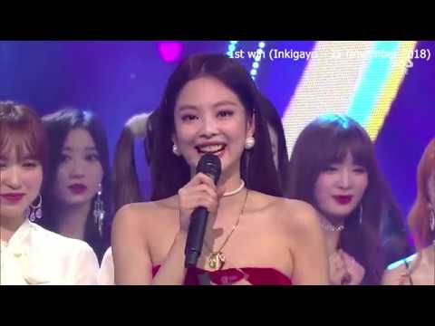 JENNIE (BLACKPINK) - SOLO (3 SHOW WINS COMPILATION)