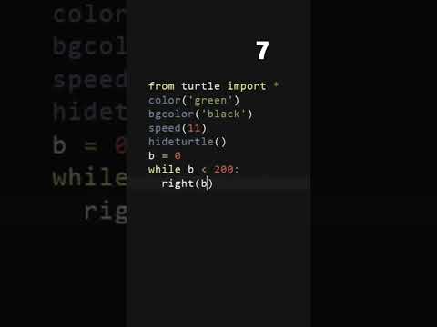 Draw Coronavirus With Python Turtle Shorts Python Programming Coding