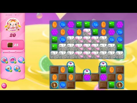 Candy Crush Saga LEVEL 2446 NO BOOSTERS