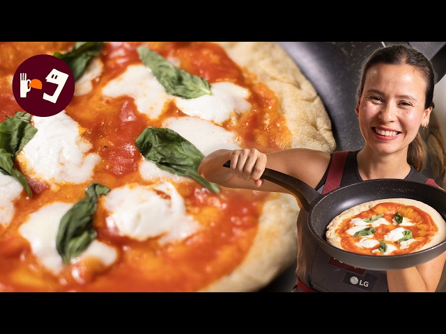 PIZZA A LA SARTÉN: crujiente y sin encender el horno