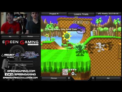 ePG Weekly - Pikmon (G&W) Vs. Aki (Ness) SSBPM (Losers Finals) - Project M