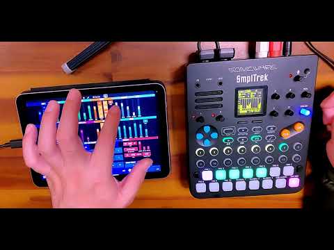 smpltrek × iPad × BluetoothMIDI