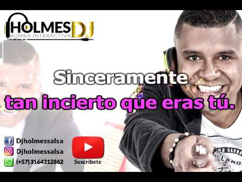 Conjunto Chaney / Te Olvide / Video Liryc letra / Holmes DJ