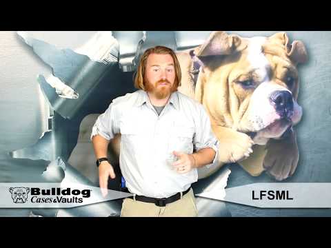 Bulldog Cases Lay Flat Leather Belt Slide Holster