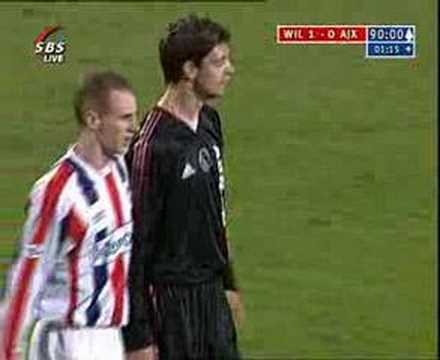 Willem II - Ajax (halve finale beker 2004/2005)