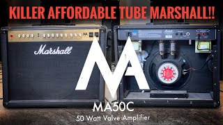 Video thumbnail for Marshall MA50C - Killer Affordable Tube Amp! by Johan Segeborn