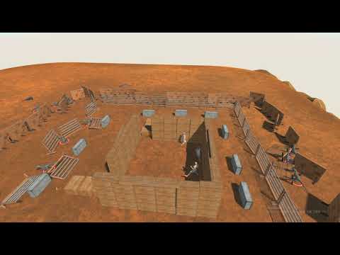 Animal Revolt Battle Simulator Raptors vs. Bold billy 50 & Beginner Protection 랩터무리 vs 초급방어집