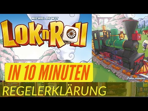Lok n Roll - Regeln - Aufbau - Anleitung - Regelerklärung - Lok'n'Roll - 2020