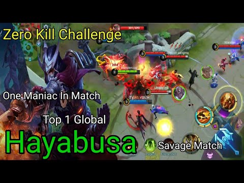 Unstoppable Insane Ninja Hayabusa! Best Match | Top 1 Global Hayabusa | Mobile Legends Bang Bang