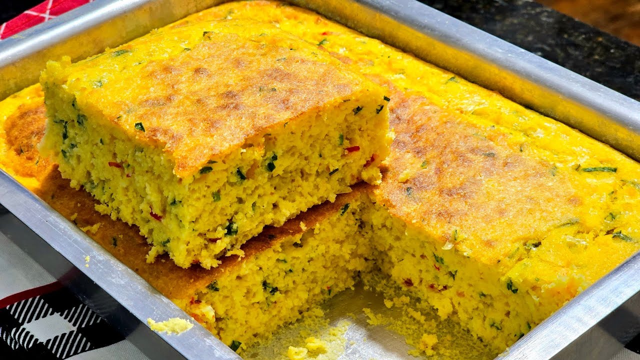 FLOURLESS SALTY CAKE, SO FLUFFY, VERY FAST, DELICIOUS