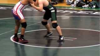 preview picture of video 'Evergreen Park Josh lemus(SO) vs Rich South 182lbs.'