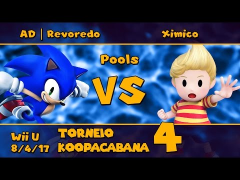 T. Koopacabana 4 - AD | Revoredo (Sonic) vs. Ximico (Lucas) - Pools