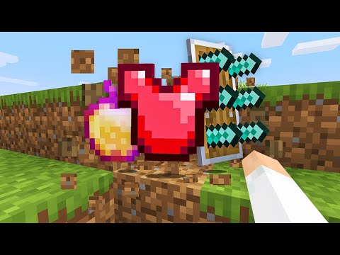 Minecraft, But There Are Random Drops...