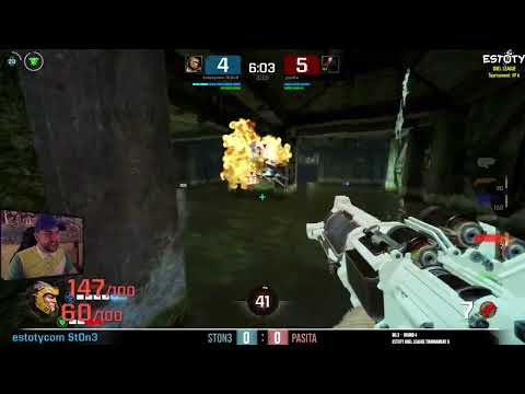 St0n3 vs Pasita EDL T6 Round 4 part 1 Quake Champions