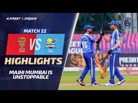 ISPL Season 3 - Match 22: Majhi Mumbai gets another big victory!