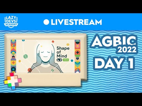 Shape of Mind - Day 1 - AGBIC Jam 2022 Livestream (Pico-8)