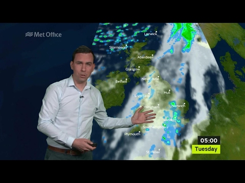 Monday mid-morning forecast forecast 03/04/2017