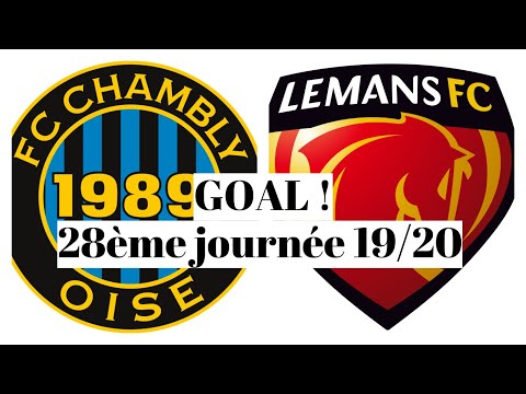 FC Chambly Oise - Le Mans [(1)-2] GOAL 67' (Lassana Doucoure) 28ème journée 2019/20