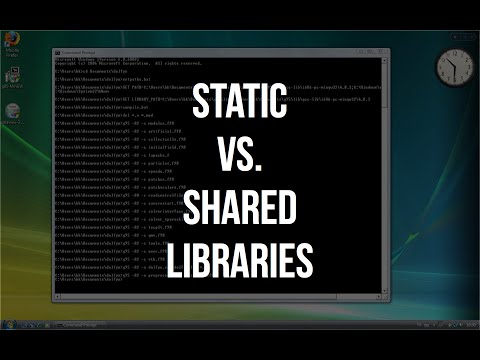 Static vs. Shared Libraries