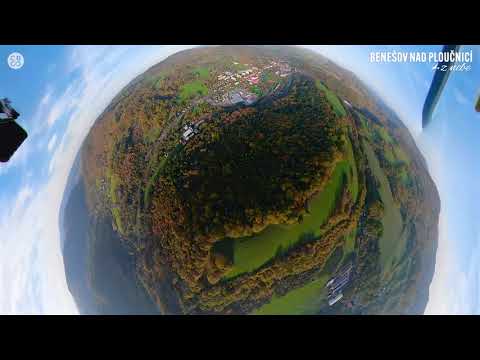 Letecké video Benešov nad Ploučnicí z nebe