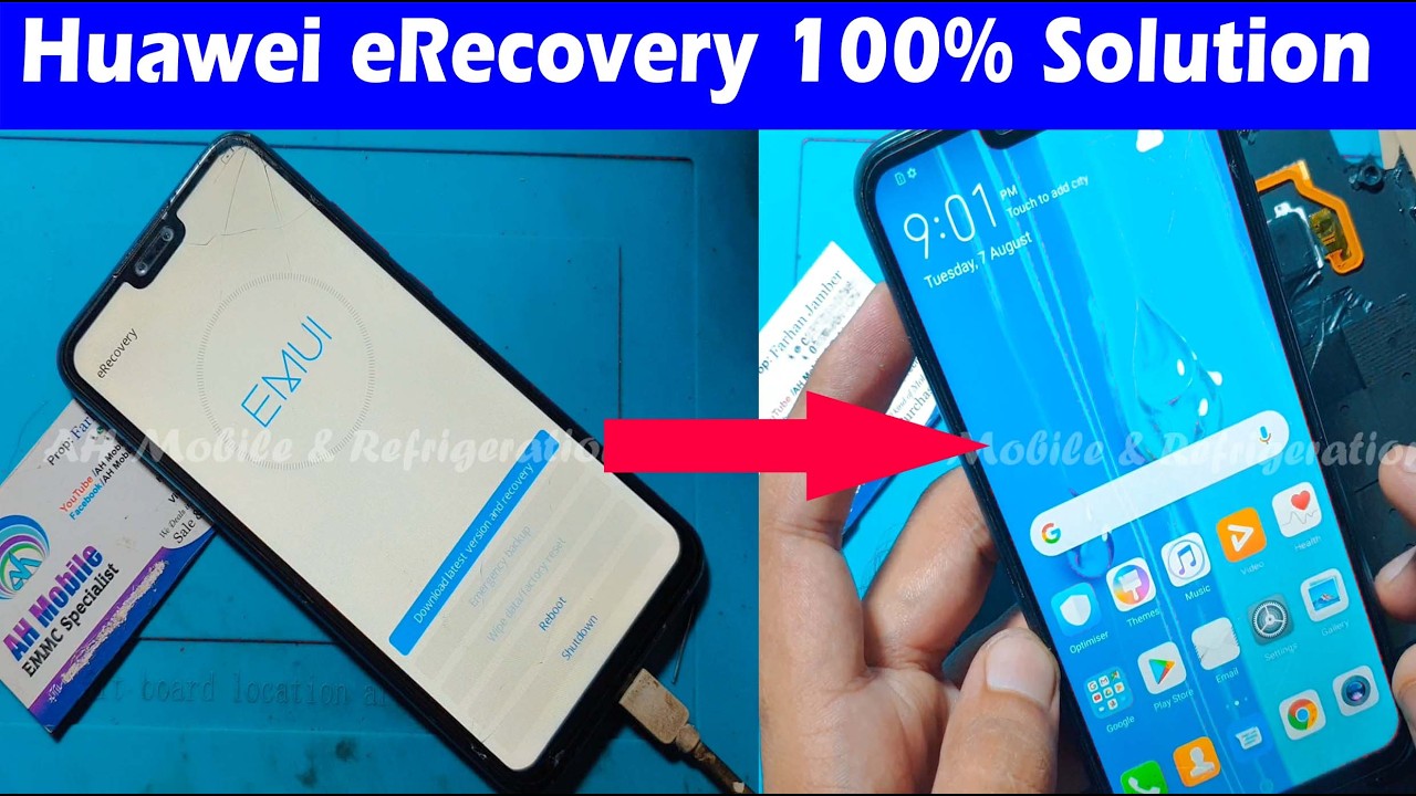How to Fix Auto eRecovery Mode for Huawei Honor Phones Problem