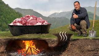 I Cooked My Childhood Dish Without Kitchen in Mountains