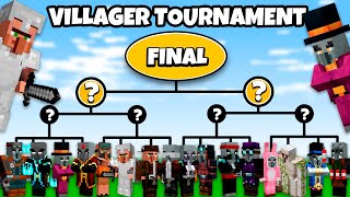 Minecraft: VILLAGERS AND PILLAGERS TOURNAMENT! MUTANT PILLAGERS vs VILLAGERS GUARD! MINECRAFT BATTLE