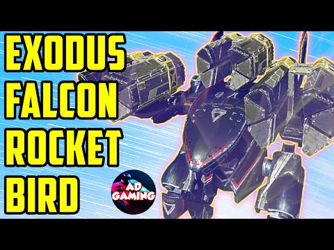 Death Button FALCON EXODUS Gameplay - War Robots Mk2 Maxed Gameplay WR
