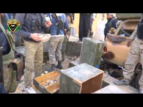 غنائم لواء أسود السنة من احدى العمليات في ريف دير الزور