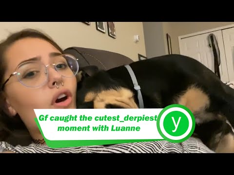 Gf caught the cutest derpiest moment with Luanne