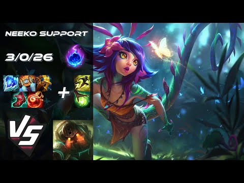 SUPPORT Neeko vs Nautilus - EU Grandmaster Patch 25.S2.5