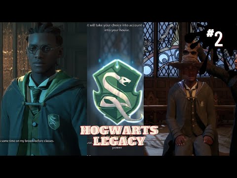 Hogwarts Legacy Walkthrough Gameplay PS5 - Part 2 - MEETING MY SLIMES (SLYTHERIN)