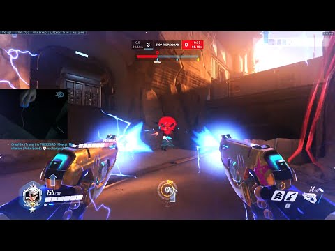 Kabaji Nano Tracer Main - 36 elims! [ Overwatch Season 31 Top 500 ]