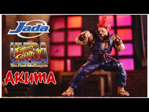 Jada Toys Ultra Street Fighter II: The Final Challengers Akuma REVIEW!!!!