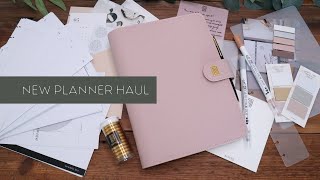 Planner Haul | Notiq Haul | Cloth & Paper Haul | Poi & Hun Haul | 2021 Second Half New Planner