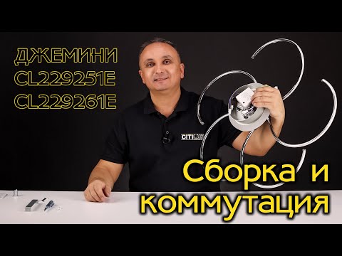 Миниатюра изображения товара Потолочный светильник Citilux Джемини CL229261E