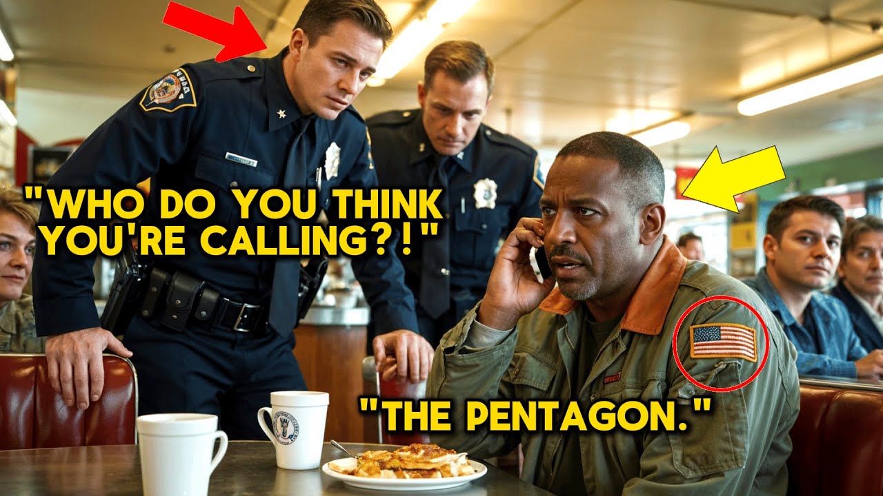 Cops Target A Black Homeless Veteran at a Diner, Until He Makes One Phone Call and Ends Their Career